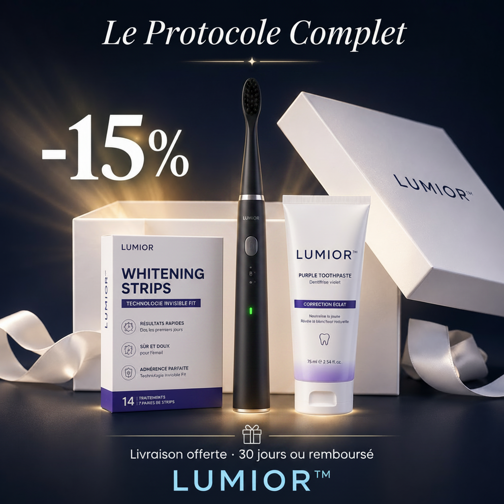 Le Trio Éclat LUMIOR™  Noir — Routine Complète 3-en-1